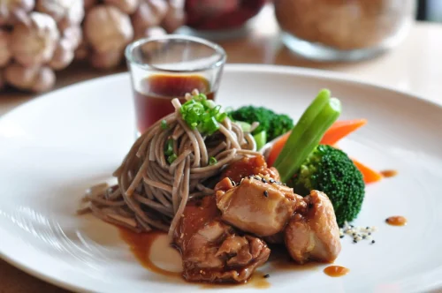 TeriyakiChickenServeWithSoba